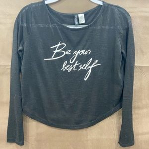 H&M Black long sleeve